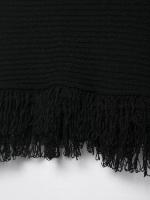 Estilo nueva chaqueta de ropa de mujer falda de punto a cuadros decorada con borlas - details 43