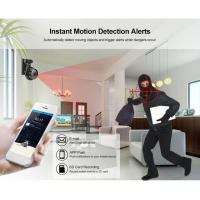 Cámara de Seguridad Inteligente HD Mini Cámara IP con Visión Nocturna Infrarroja - details 3