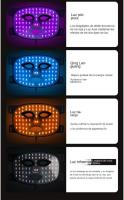 Máscara de Terapia de Luz LED Recargable Equipo de Belleza para Rejuvenecer en Casa - details 3