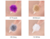 Bolas de Pom Poms KADS 5Pcs para Uñas Accesorios de Manicura con Diseño Artístico y Magnético Detachable en 9 Colores - details 3
