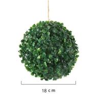 Mila-olla de césped Artificial, bola de Plat verde simulada, flores de boda, muebles para el hogar, jardín, plantas falsas para exteriores, bricolaje - details 8