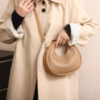 Bolso de mensajero con diseño de nicho a la moda para mujer, bolso Hobo tejido de estilo Simple, calidad superior - details 13