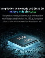 Tablet Blackview Tab 7 de 10.1 pulgadas Android 11 con 1280X800 resolución pantalla 6580mAh batería 3GB RAM 32GB ROM 4G WIFI LTE - details 12