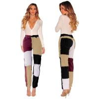 Pantalones vaqueros de moda para mujer Pantalones de mezclilla con estilo con cinturón y bolsillos - details 10