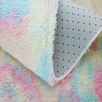 Alfombra De Plush Para Dormitorio Alfombrilla Suave Para Pies Alfombra De Niños Para Sala De Estar Decoración De Habitación Antideslizante Poliéster 100% - details 17