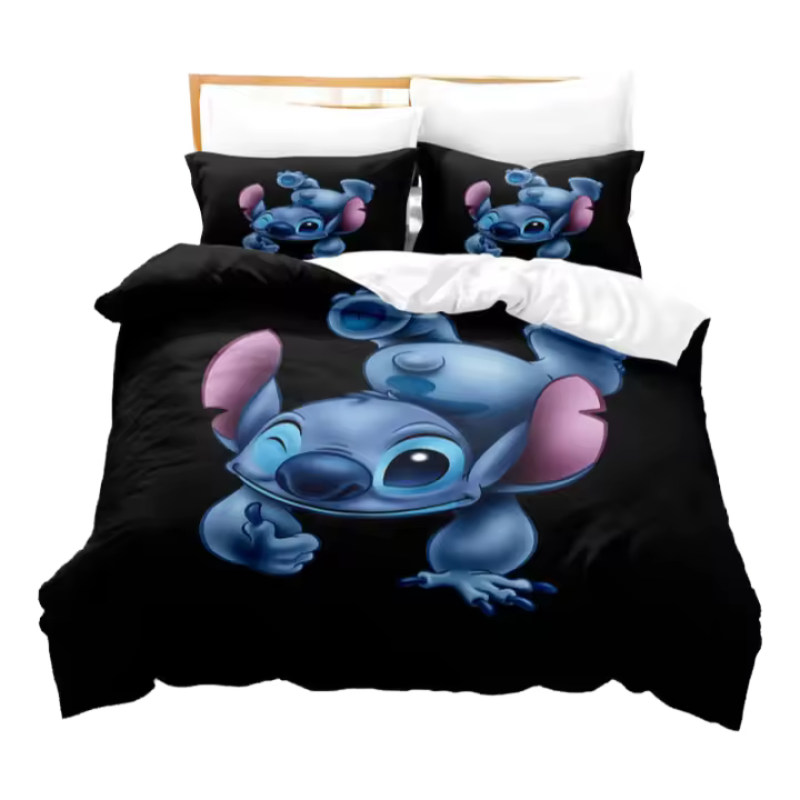 PATRÓN DE PUNTO COMPLETO DE JUEGO DE CAMA 3D 160x200 3 PIEZAS - 1