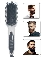 Fast Heating Anti Scald Beard Straightening Comb for Men Professional Hair Styling Straightener Brush for Women Auto Shutoff - details 0