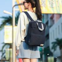 Mochila plegable Oxford de moda, mochila de senderismo con múltiples bolsillos de Color sólido, bolso escolar de viaje expandible de gran capacidad para estudiantes - details 17