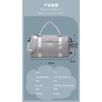 Bolso de viaje de gran capacidad simple y elegante Bolso de mamá Bolso de viaje de embarque de hombro de mano Bolso de equipaje premium - details 10