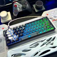 Machima keycap fire68 con personaje japonés raíz pbt adaptador mega león mad6860 (teclado no incluido) - details 5