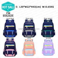 Nueva tendencia: estudiante ligero y de gran capacidad con protección de cresta, mochila multicapa fácil de almacenar - details 2