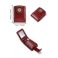 Exquisito organizador de lápiz labial portátil, funda protectora, bolsa de cosméticos fácil de llevar, multifuncional de moda - details 0