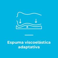 espuma viscoelastica adaptativa