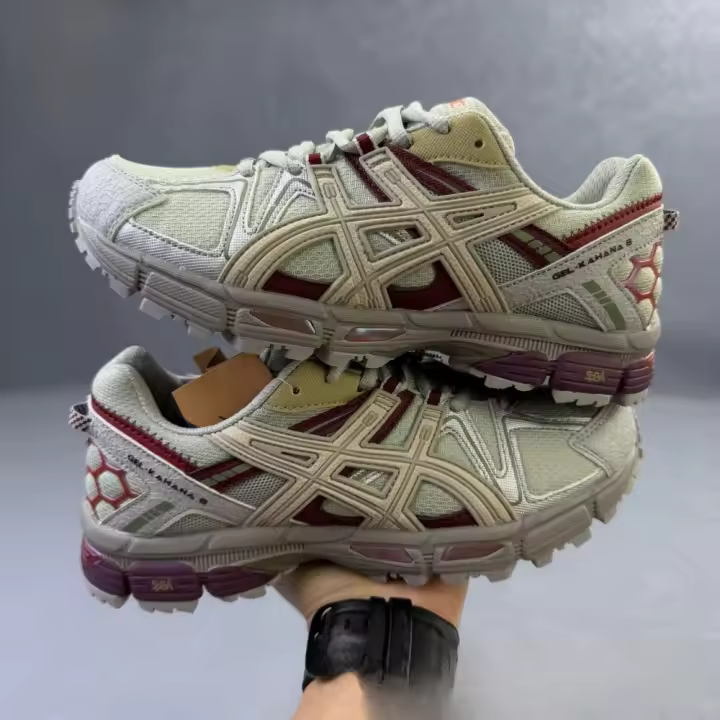 Gel-Kahana Generación 8 Zapatillas Deportivas para Correr al Aire Libre, Cross-Country, Casuales, con Amortiguación, Pop - 1