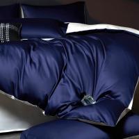 Juego de Ropa de Cama de Algodón Egipcio Antibacteriano 5A Color Sólido Alta Cuenta de Hilos - details 7