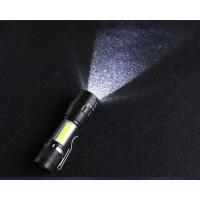 Linterna Portátil Mini COB+XPE Luz de Exploración para Acampar al Aire Libre, Pescar de Noche, Detectar Cuevas Impermeable, Carga USB, Aluminio - details 7