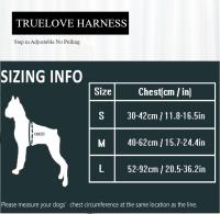 Truelove-arnés reflectante acolchado para perro, chaleco ajustable sin tirones, para perros pequeños y medianos, TLH5951 - details 0