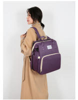 Gran capacidad, multifunción, conveniente cuna plegable, bolso de mamá, mochila de alta gama. - details 19