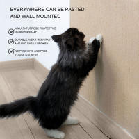 Alfombrilla autoadhesiva para rascar gatos, protección contra arañazos, adecuada para muebles, sofá, pared - details 1