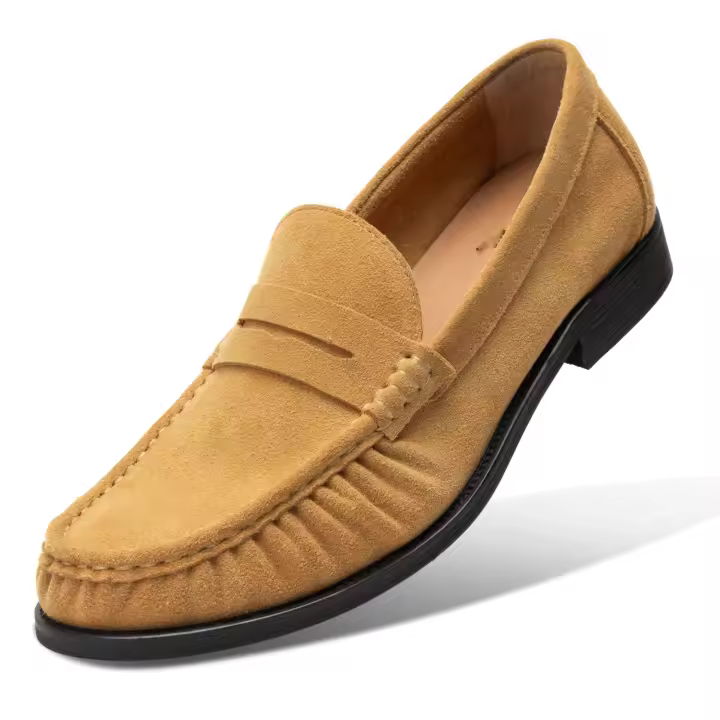 Zapatos formales de oficina informales de negocios, zapatos de cuero para hombre - 1