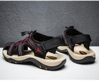 Sandalias transpirables de verano para hombre, zapatos de playa antideslizantes de secado rápido para exteriores, cómodas sandalias de ocio para senderismo, escalada y pesca - details 16