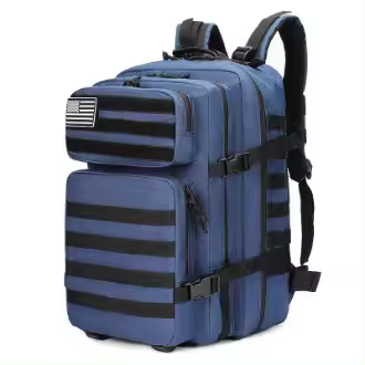 Mochila táctica militar, Mochila de Gran Capacidad 36-55L, Mochila impermeable plegable Supervivencia, Montañismo, Senderismo, Trekking, Camping, Aventura o Viaje Estilo 3 Bolsa de Herramientas - 1