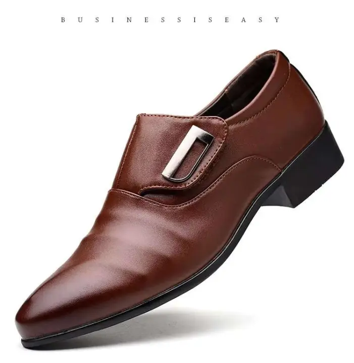 Ropa de otoño informal formal deportiva para hombre genuina, zapatos de cuero para hombre - 1