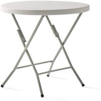 Mesa Plegable Portátil Multifuncional, 84x84x74cm, Cuadrada, Blanco - details 17