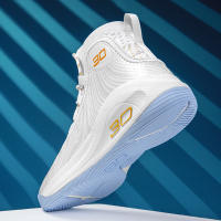 Zapatillas de baloncesto para hombre con parte superior de piel, antideslizantes y resistentes al desgaste, ideales para cancha de cemento. - details 6