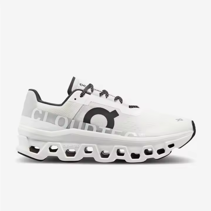 Zapatillas Blancas On Running Cloudmonster Todo Blanco - 1