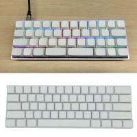 61Pcs PBT Blank DIY XDA Not Print  Keycap Set for nical Keyboards H8WD - details 0
