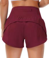 Pantalones cortos deportivos Lo de cintura alta de secado rápido para mujer, ropa deportiva para gimnasio, Yoga, correr,ciclismo - details 20