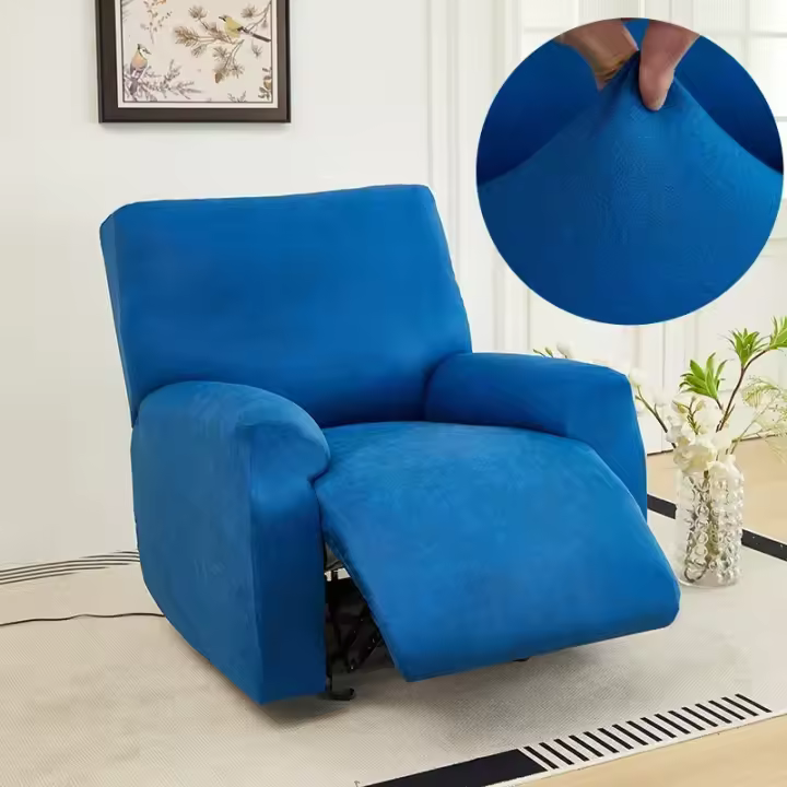 Funda de sofá reclinable impermeable de cuero PU elástico para funda de silla de sofá reclinable - 1