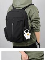Mochila escolar de gran capacidad para hombre y mujer, morral Universal con colgante para ordenador, 1 unidad, 14 pulgadas - details 16