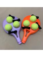 Juego de raqueta de tenis para niños y jóvenes, raqueta de tenis para adultos de aleación de aluminio para entrenamiento principiante para estudiantes universitarios - details 22
