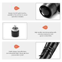 Mini Linterna portátil de bolsillo, luz LED ultrabrillante, lúmenes altos, Linterna de mano para acampar - details 2