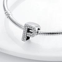 LAZA-abalorio de plata de ley 925 con 26 letras del alfabeto, abalorio de A-Z con nombre, compatible con Pulsera Original, collar, colgante, regalo de joyería - details 93
