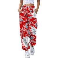 Pantalones estampados de moda para mujer, pantalones casuales para mujer - details 6