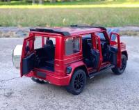 Mercedes Benz G700 Clásico Modelo de Coche de Aleación a Escala 1:32 Accesorios de Interior de Luz y Sonido Colección de Vehículos - details 10