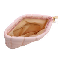 Bolso De Maquillaje Para Mujer Padded Quilted Gran Organizador De Cosméticos Bolsa De Almacenamiento De Maquillaje Bolsa De Panales Estilo Clutch Beauty Case - details 19