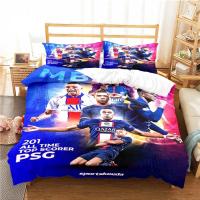 Juegos de funda nórdica con estampado de estrellas de fútbol, sábanas para adultos y niños, fundas nórdicas, juegos de cama - details 8