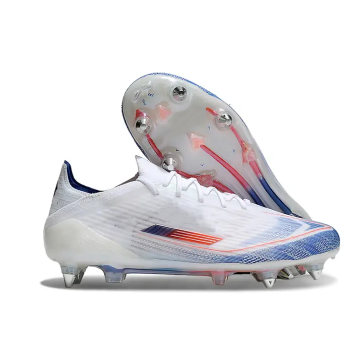 Zapatos de fútbol para hombre, tacos SG, suela chapada, botas de fútbol de punto, scarpe da calcio al aire libre - 1