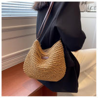 Bolso de estilo bohemio cruzado para mujer, bolso de hombro tejido a mano para vacaciones en la playa - details 5