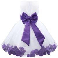 Elegante Vestido de Princesa de Tul con Flores Perfecto para Paredas, Bodas, Fiestas de Cumpleaños, Baile Formnal Tutu para Damas de Honor - details 3