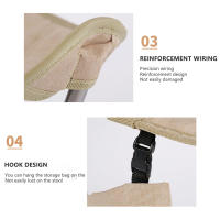 Taburete plegable con trípode para hombre y mujer, silla plegable duradera, fácil de plegar, ideal para viajes y Pesca - details 2