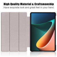 Funda de cuero en pulgadas, tapa dura con triple soporte, para Xiaomi Mi Pad 5 Pro, tableta - details 5