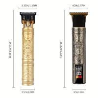 Afeitadora eléctrica para hombres, recortadora de pelo corporal, recortadora de barba, Afeitadora eléctrica húmeda/seca, afeitadora corporal recargable inalámbrica para hombres - details 3