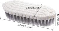 Cepillo para fregar con cerdas suaves - Cepillo de limpieza doméstico ultra suave | Cepillo para fregar de fácil agarre Cepillos de limpieza domésticos para baño, piso, bañera, ducha, azulejos - details 2