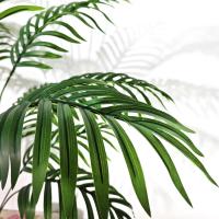 Palmera de Plástico Verde Planta Falsa Tropical para Jardín en Casa Ramas de 49.2 pulgadas - details 12