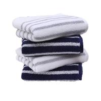 Toalla de mano de algodón puro para baño, toalla facial Suave a rayas, fuerte absorción de agua - details 3
